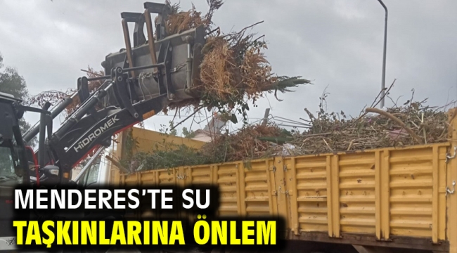 Menderes'te Su Taşkınlarına Önlem
