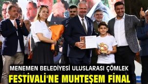 Menemen Belediyesi Uluslarası Çömlek Festivali'ne muhteşem final