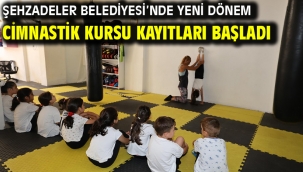 ŞEHZADELER BELEDİYESİ'NDE YENİ DÖNEM CİMNASTİK KURSU KAYITLARI BAŞLADI