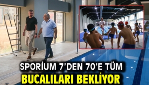 Sporium 7'den 70'e tüm Bucalıları bekliyor