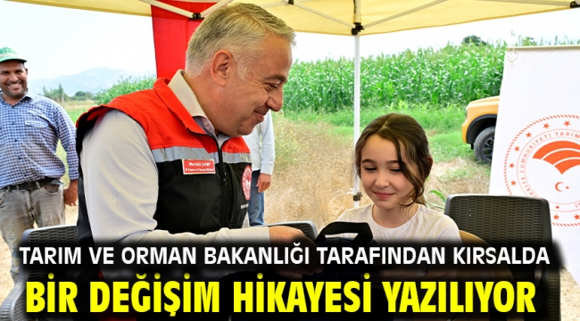 TARIM VE ORMAN BAKANLIĞI TARAFINDAN KIRSALDA BİR DEĞİŞİM HİKAYESİ YAZILIYOR
