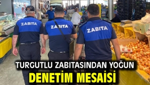 Turgutlu Zabıtasından Yoğun Denetim Mesaisi