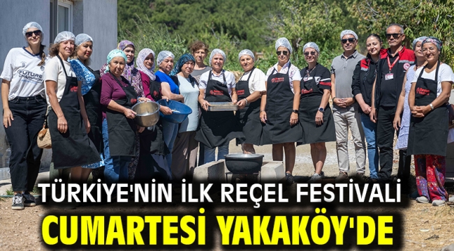 Türkiye'nin ilk Reçel Festivali Cumartesi Yakaköy'de