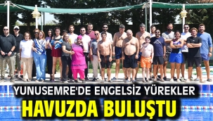 Yunusemre'de Engelsiz Yürekler Havuzda Buluştu