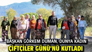 Başkan Görkem Duman, Dünya Kadın Çiftçiler Günü'nü kutladı