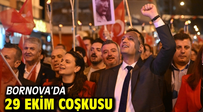 Bornova'da 29 Ekim Coşkusu