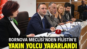 Bornova Meclisi'nden Filistin'e destek mesajı