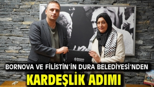 Bornova ve Filistin'in Dura Belediyesi'nden kardeşlik adımı