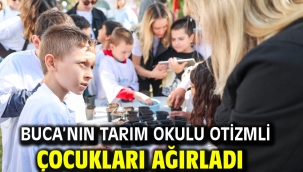 Buca'nın Tarım Okulu otizmli çocukları ağırladı