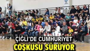 Çiğli'de Cumhuriyet coşkusu sürüyor