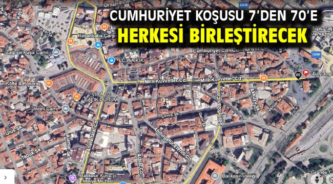 Cumhuriyet Koşusu 7'den 70'e herkesi birleştirecek