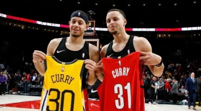 Curry kardeşler nihayet buluştu