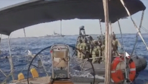 İsrail ordusu, bu sabah yine filoya saldırdı