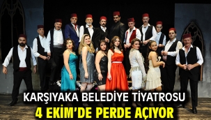 Karşıyaka Belediye Tiyatrosu 4 Ekim'de perde açıyor