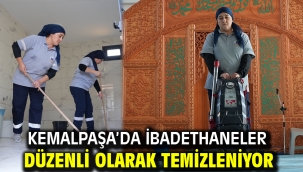 Kemalpaşa'da İbadethaneler Düzenli Olarak Temizleniyor