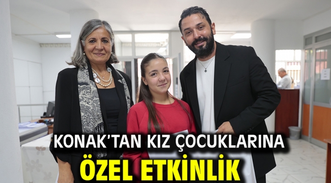 Konak'tan kız çocuklarına özel etkinlik