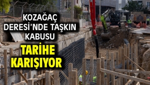 Kozağaç Deresi'nde taşkın kabusu tarihe karışıyor