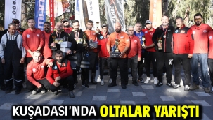 KUŞADASI'NDA OLTALAR YARIŞTI