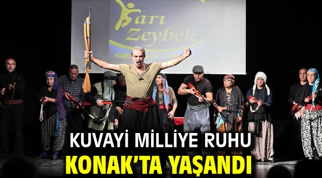 Kuvayi Milliye ruhu Konak'ta yaşandı