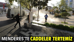Menderes'te Caddeler Tertemiz