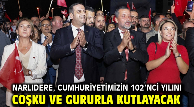 Narlıdere, Cumhuriyetimizin 102'nci Yılını Coşku Ve Gururla Kutlayacak