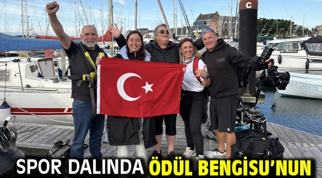 Spor Dalında ödül Bengisu'nun