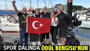 Spor Dalında ödül Bengisu'nun