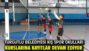 Turgutlu Belediyesi Kış Spor Okulları Kurslarına Kayıtlar Devam Ediyor