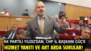 AK Partili Yıldız'dan, CHP İl Başkanı Güç'e hizmet yanıtı ve art arda sorular!