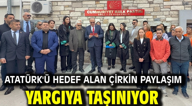 Atatürk'ü hedef alan çirkin paylaşım yargıya taşınıyor