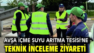 Avşa İçme Suyu Arıtma Tesisi'ne Teknik İnceleme Ziyareti