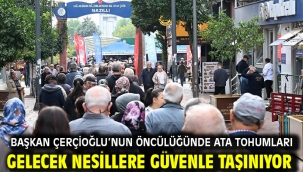 Başkan Çerçioğlu'nun Öncülüğünde Ata Tohumları Gelecek Nesillere Güvenle Taşınıyor