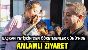 Başkan Yetişkin'den Öğretmenler Günü'nde Anlamlı Ziyaret