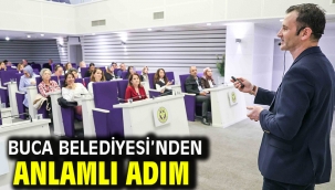 Buca Belediyesi'nden anlamlı adım