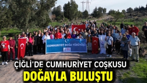 Çiğli'de Cumhuriyet Coşkusu Doğayla Buluştu