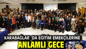 Karabağlar 'da eğitim emekçilerine anlamlı gece