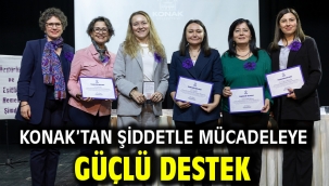 Konak'tan şiddetle mücadeleye güçlü destek