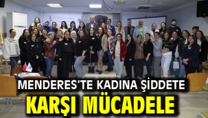 Menderes'te Kadına Şiddete Karşı Mücadele