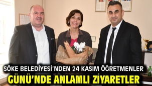 Söke Belediyesi'nden 24 Kasım Öğretmenler Günü'nde Anlamlı Ziyaretler