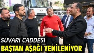 Süvari Caddesi baştan aşağı yenileniyor