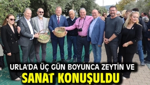 Urla'da üç gün boyunca Zeytin ve Sanat konuşuldu