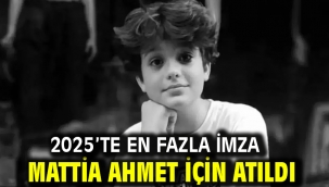 2025'te En Fazla İmza Mattia Ahmet için Atıldı