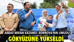 Abbas Miran kazandı: Bornova'nın umudu gökyüzüne yükseldi