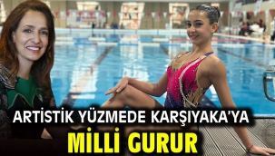 Artistik yüzmede Karşıyaka'ya milli gurur!