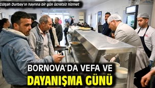 Bornova'da vefa ve dayanışma günü