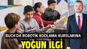 Buca'da robotik kodlama kurslarına yoğun ilgi