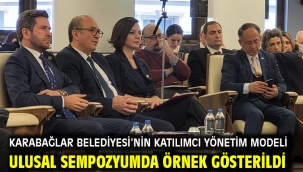 Karabağlar Belediyesi'nin Katılımcı Yönetim Modeli Ulusal Sempozyumda Örnek Gösterildi