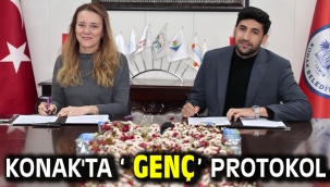 Konak'ta 'genç' protokol