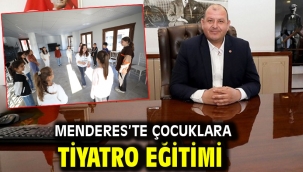 Menderes'te Çocuklara Tiyatro Eğitimi