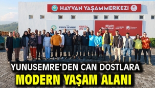 YUNUSEMRE'DEN CAN DOSTLARA MODERN YAŞAM ALANI